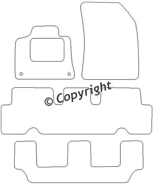 Beyner Pasklare stoffen matten MSN-1362442