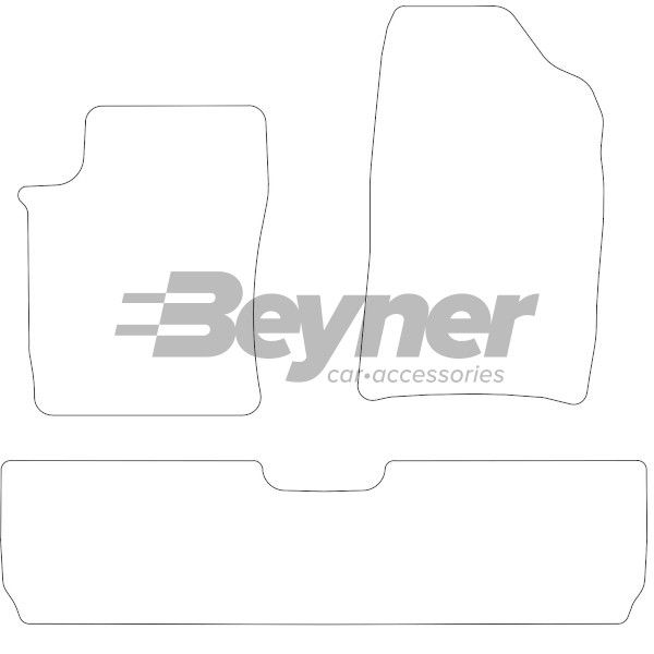 Beyner Pasklare stoffen matten MSN-1362479