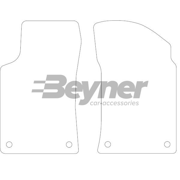 Beyner Pasklare stoffen matten MSN-1362813
