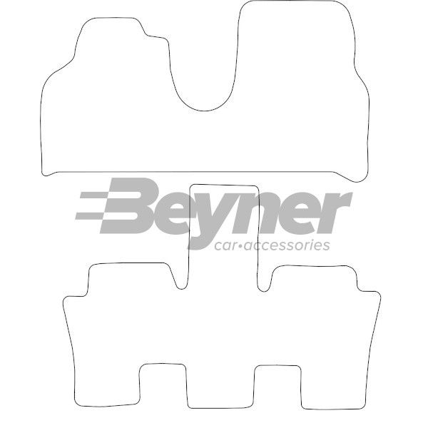 Beyner Pasklare stoffen matten MSN-1362871