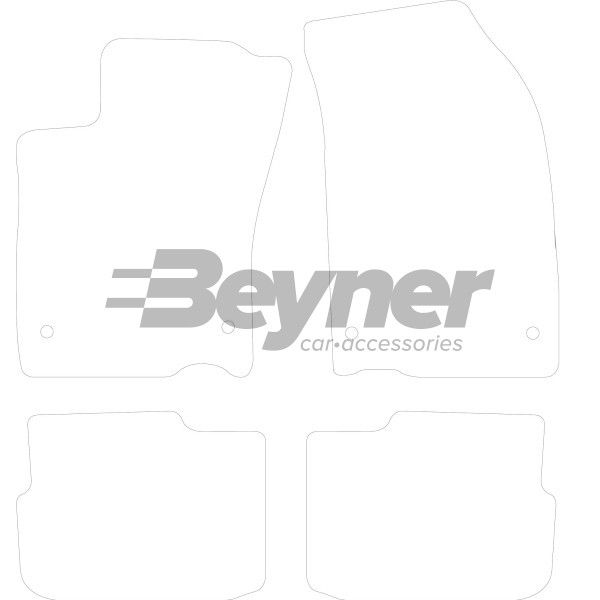 Beyner Pasklare stoffen matten MSN-1362875