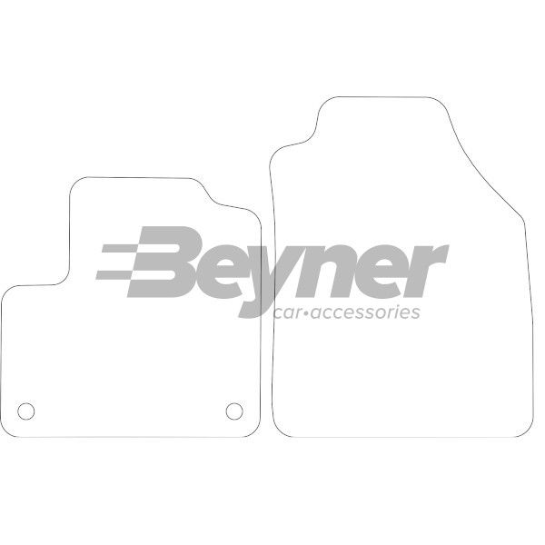 Beyner Pasklare stoffen matten MSN-1363015