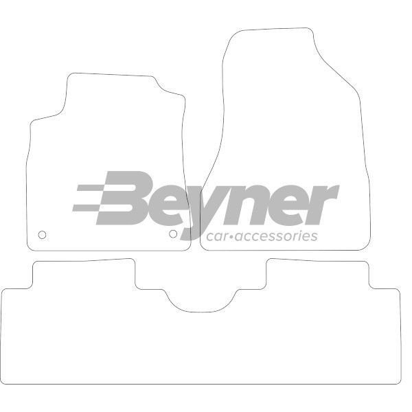 Beyner Pasklare stoffen matten MSN-1363251