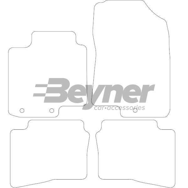 Beyner Vloermattenset MSN-1363253