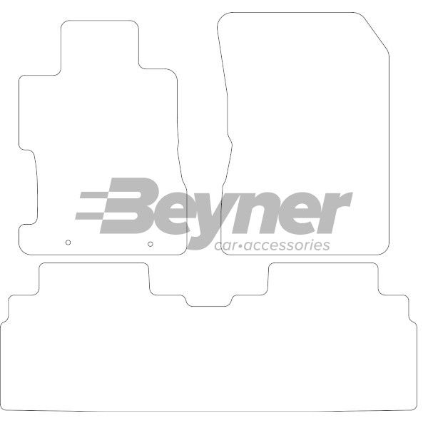 Beyner Pasklare stoffen matten MSN-1363441