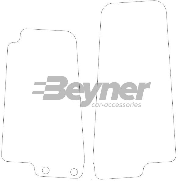 Beyner Pasklare stoffen matten MSN-1363511