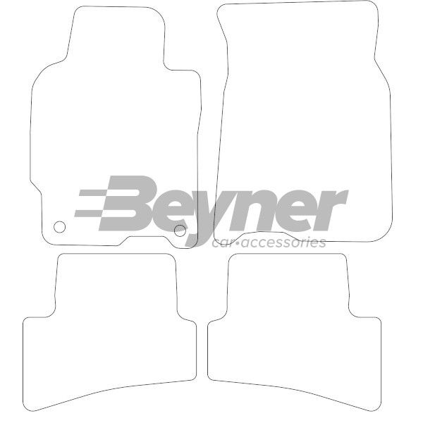 Beyner Pasklare stoffen matten MSN-1364051