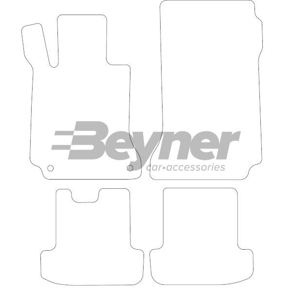 Beyner Pasklare stoffen matten MSN-1364113