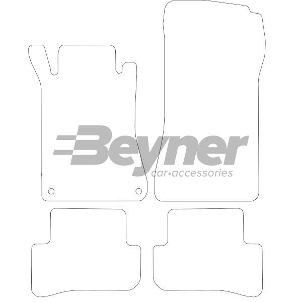 Beyner Pasklare stoffen matten MSN-1364127