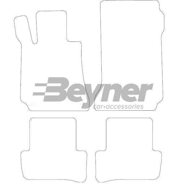 Beyner Pasklare stoffen matten MSN-1364129