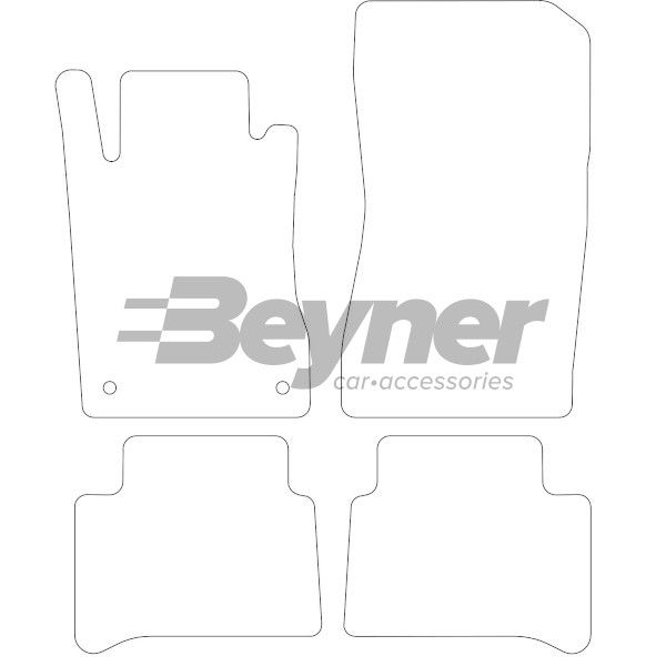 Beyner Pasklare stoffen matten MSN-1364135