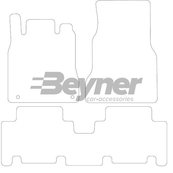 Beyner Pasklare stoffen matten MSN-1364143