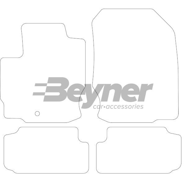 Beyner Pasklare stoffen matten MSN-1364326