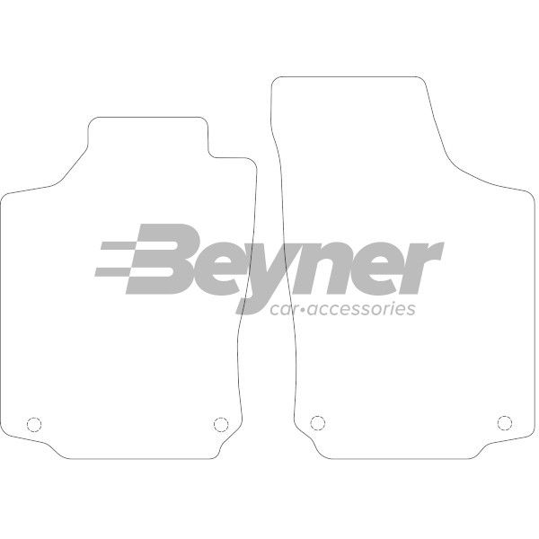 Beyner Pasklare stoffen matten MSN-1364726