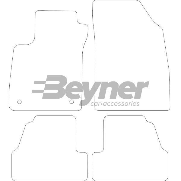 Beyner Pasklare stoffen matten MSN-1364764