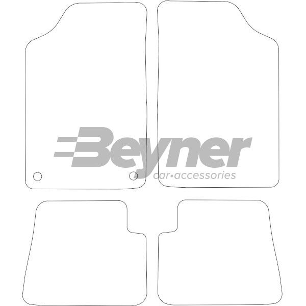 Beyner Pasklare stoffen matten MSN-1364917