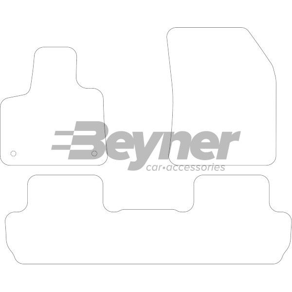 Beyner Pasklare stoffen matten MSN-1364934