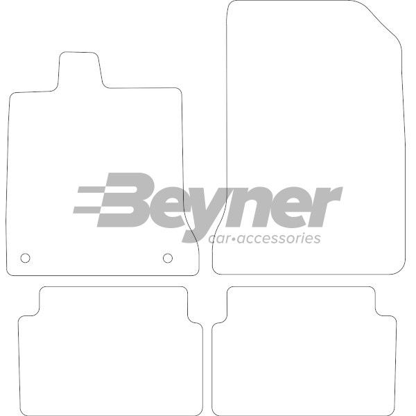 Beyner Pasklare stoffen matten MSN-1365141