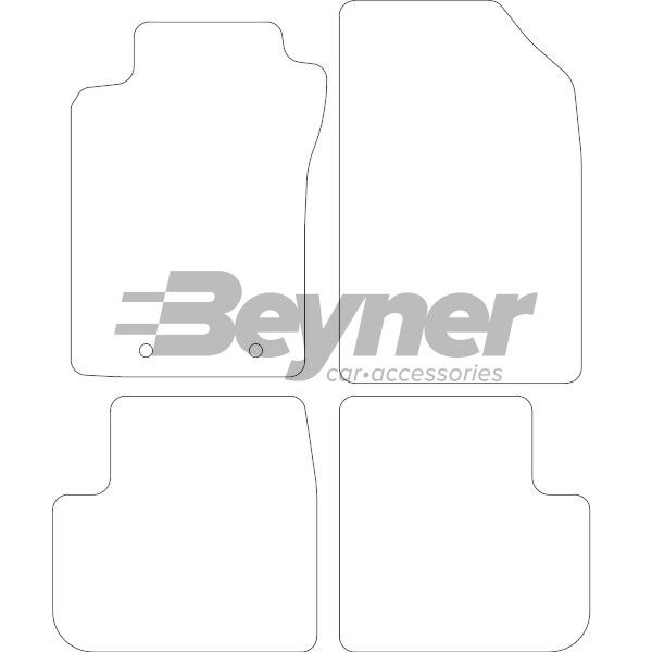 Beyner Pasklare stoffen matten MSN-1365913