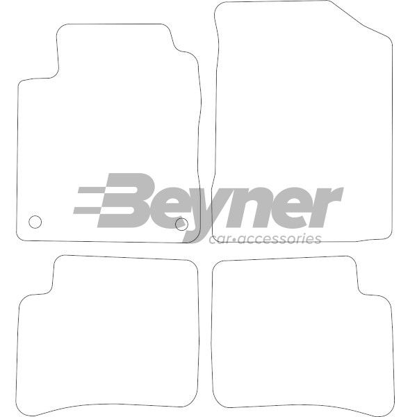 Beyner Pasklare stoffen matten MSN-1365973