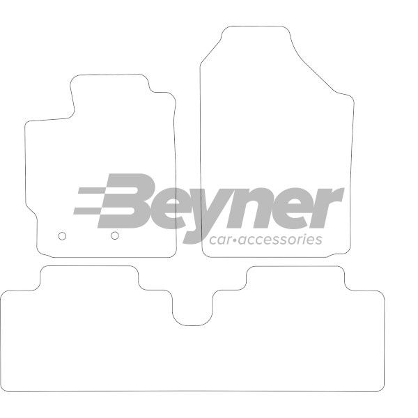 Beyner Pasklare stoffen matten MSN-1365975