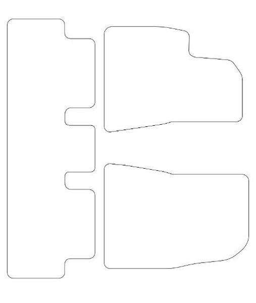 Beyner Pasklare stoffen matten MSV-1366713