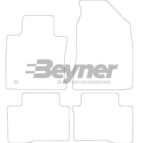 Beyner Pasklare stoffen matten MSN-1367319