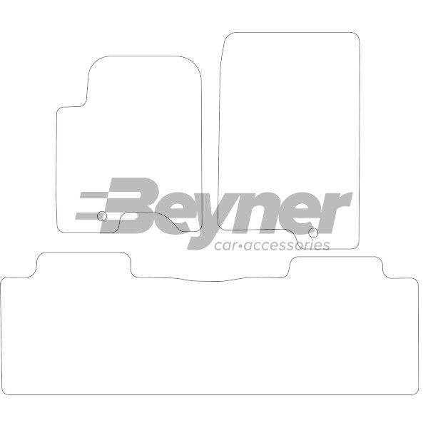 Beyner Pasklare stoffen matten MSN-1367323