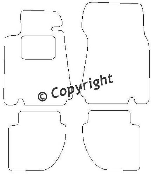 Beyner Pasklare stoffen matten MSN-1368626