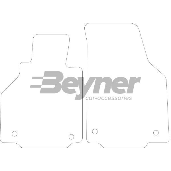 Beyner Pasklare stoffen matten MSN-1368637