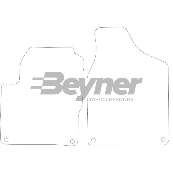 Beyner Pasklare stoffen matten MSN-1369013