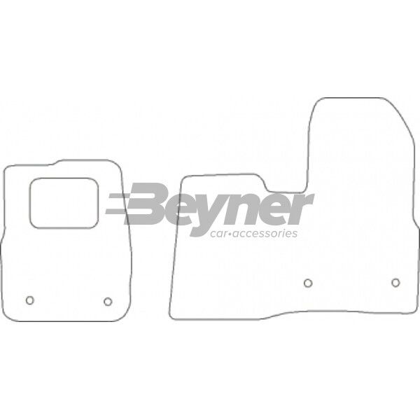 Beyner Pasklare stoffen matten MSN-1567938