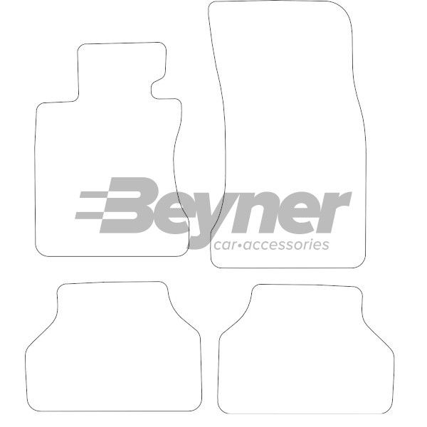 Beyner Pasklare stoffen matten MSV-1472272