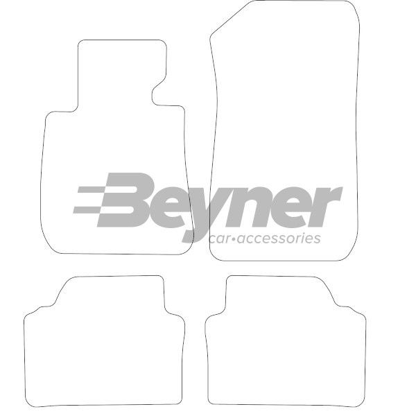 Beyner Vloermattenset MSV-1472278