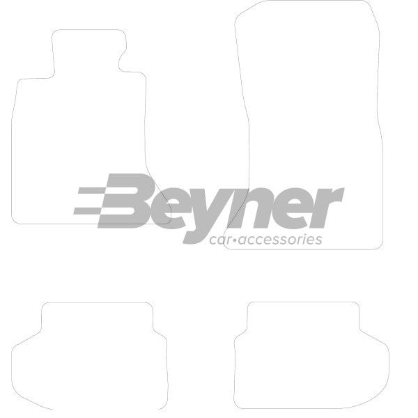 Beyner Pasklare stoffen matten MSV-1472291