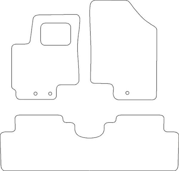 Beyner Pasklare stoffen matten MSV-1473355