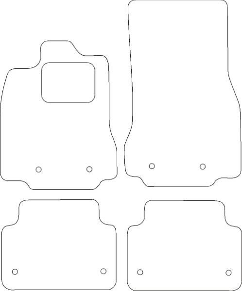Beyner Pasklare stoffen matten MSV-1473533