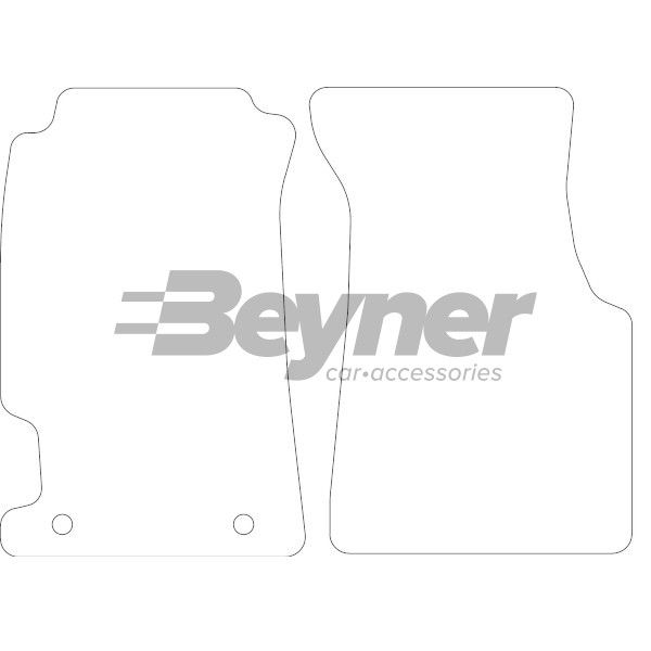 Beyner Pasklare stoffen matten MSV-1473572