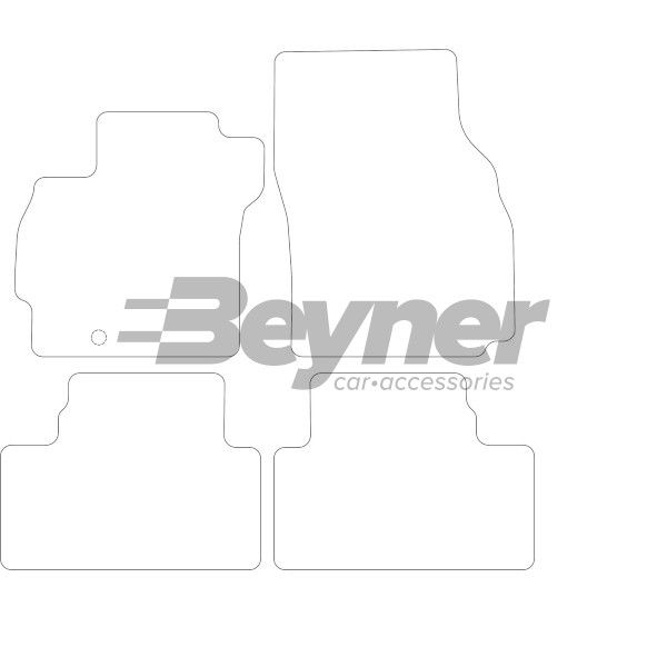 Beyner Pasklare stoffen matten MSV-1474087