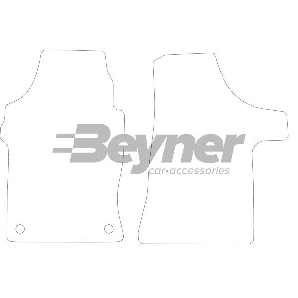 Beyner Pasklare stoffen matten MSV-1474256