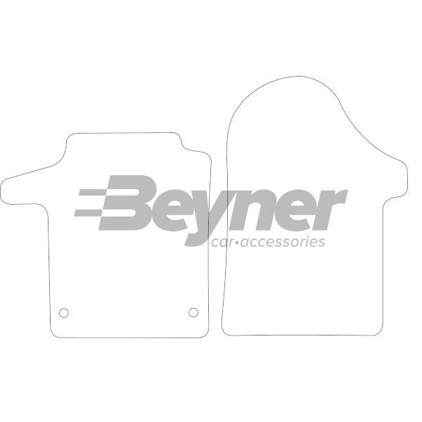 Beyner Pasklare stoffen matten MSV-1474265