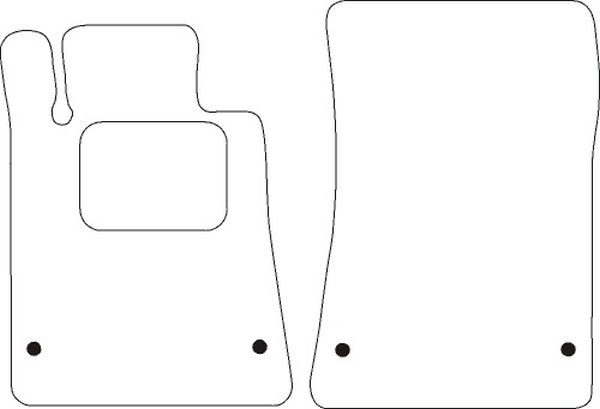 Beyner Pasklare stoffen matten MSV-1474289