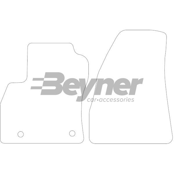 Beyner Pasklare stoffen matten MSV-1475016