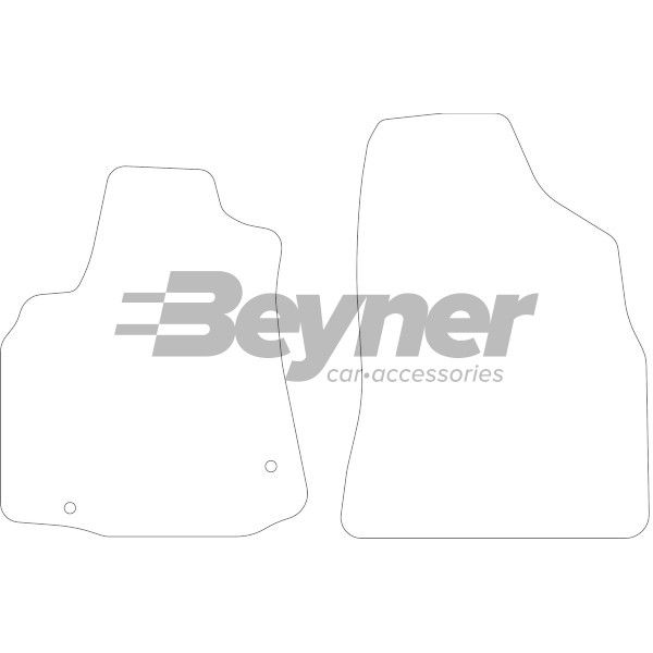 Beyner Pasklare stoffen matten MSV-1475032