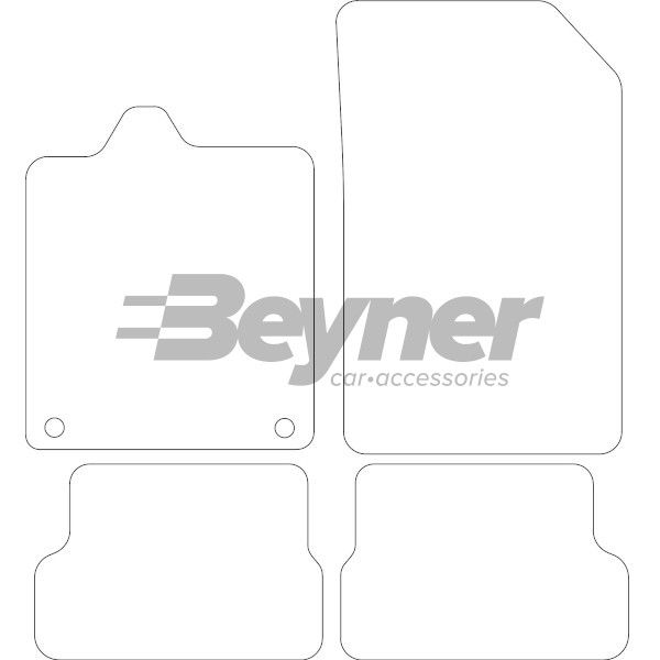 Beyner Pasklare stoffen matten MSV-1475242