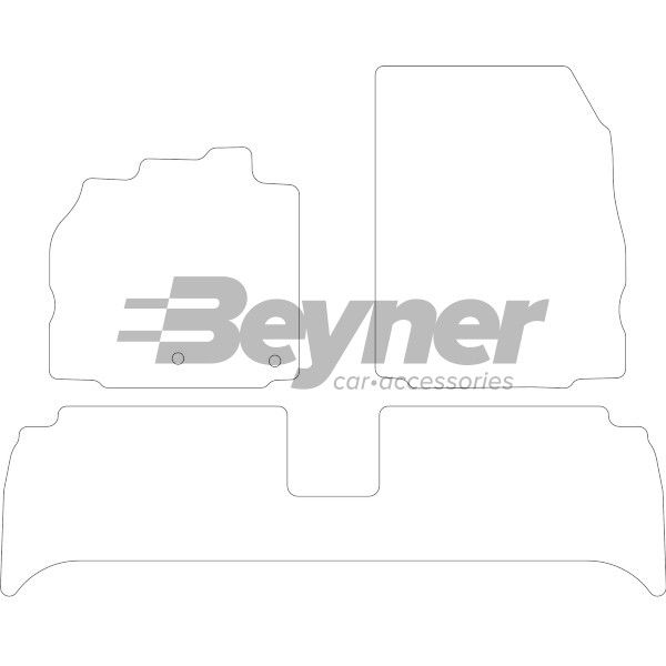 Beyner Pasklare stoffen matten MSV-1475285