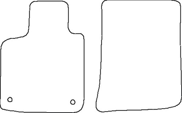 Beyner Pasklare stoffen matten MSV-1475300