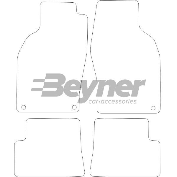 Beyner Pasklare stoffen matten MSV-1475462