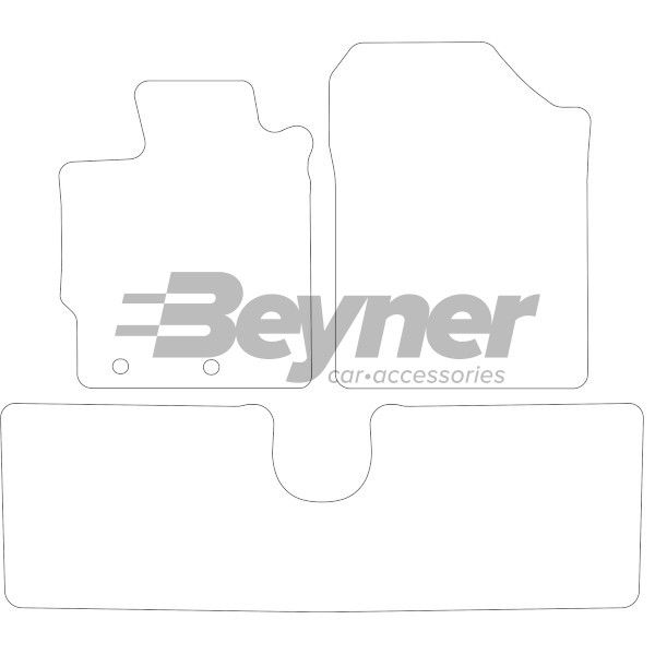 Beyner Pasklare stoffen matten MSV-1476114