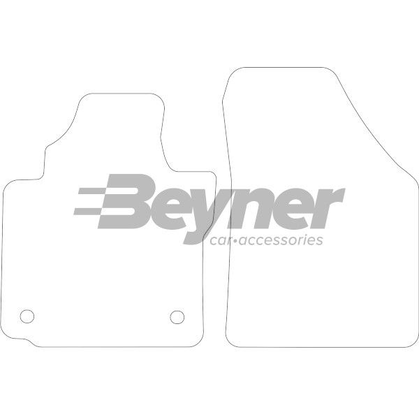 Beyner Pasklare stoffen matten MSV-1476345